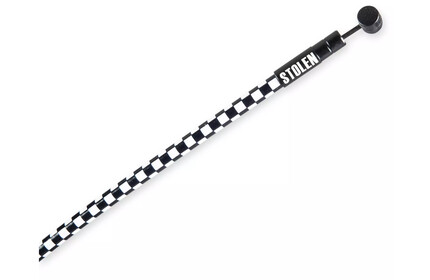 STOLEN Whip Fast Times Brake Cable black/white-checkered