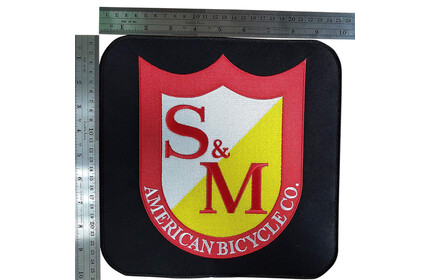 S&M Big Square Shield Patch