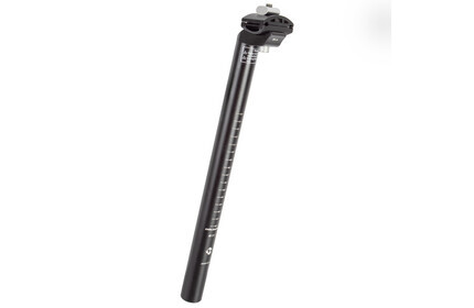 A-STREET Aluminium Rail Seatpost black 25,4mm x 350mm