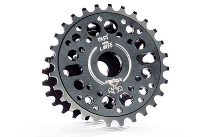 DEMOLITION x Fast & Loose Sprocket black 25T