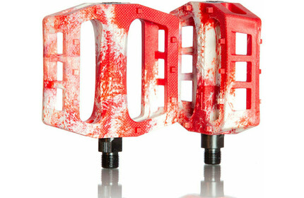 DEMOLITION Trooper Pedals SALE white/purple-splatter