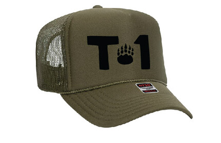 TERRIBLE-ONE Trucker Paw Mesh Cap