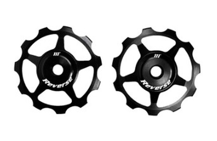 REVERSE Alloy Pulley Set for Colab Chain Tensioner black 