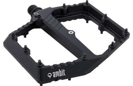 AMBIT Breach Aluminium Flat Pedals orange large