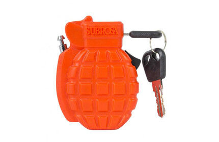 SUBROSA Combat Bike Lock orange