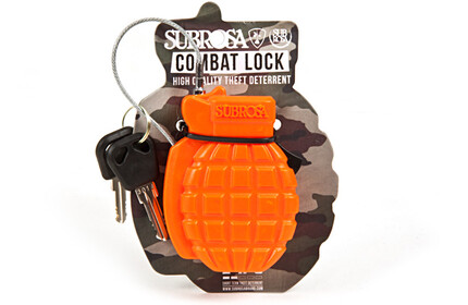 SUBROSA Combat Bike Lock orange