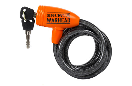 SUBROSA Warhead XL Bike Lock orange