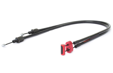 SALTPLUS Dual Upper Gyro Cable black/red 400mm