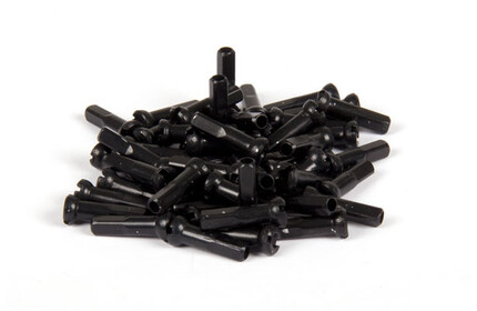 SAPIM Polyax Spoke Nipples (40 Pieces) black