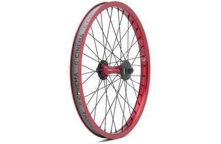 CINEMA ZX 20 Front Wheel red (with red hub)